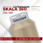 Нитки некрученые Gutermann Skala 360 (5000 метров), 1 кат. | 464 песочный