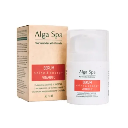 Сыворотка Alga Spa Сияние и энергия с витамином С "Serum SHINE &ENERGY. Vitamin C", 30мл