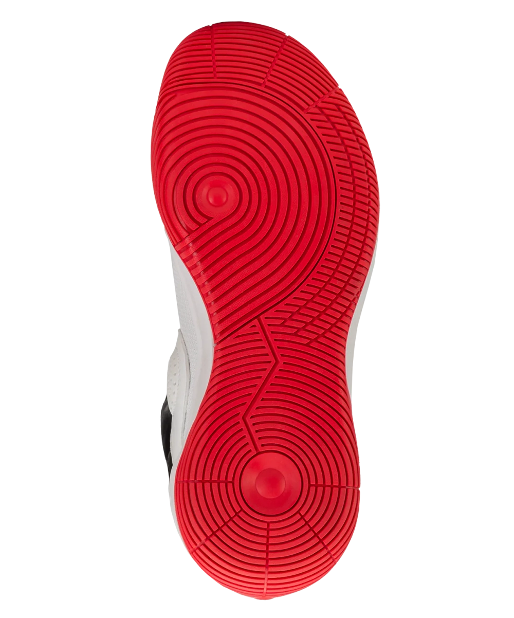 Кроссовки баскетбольные Launch MID, White/black/red