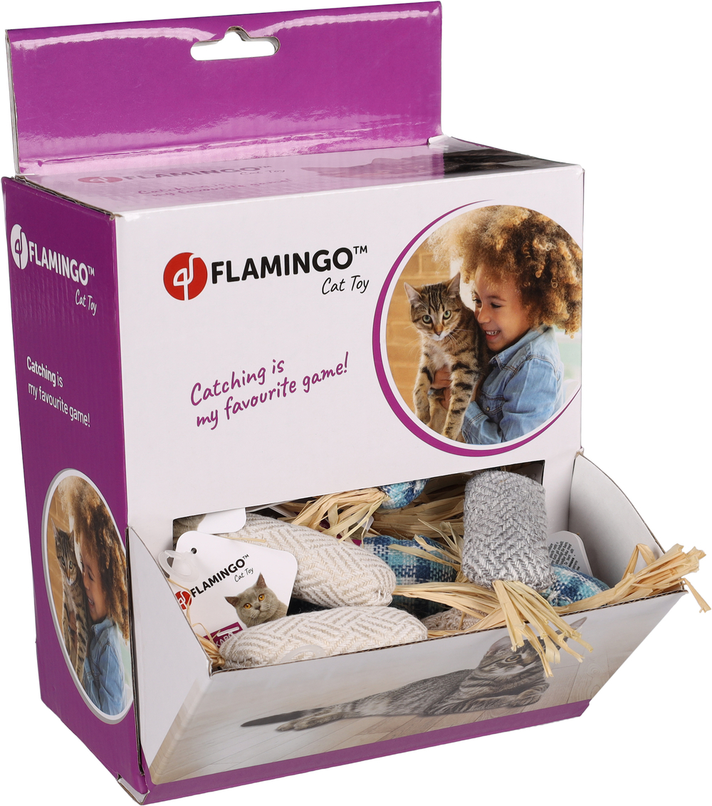 FLAMINGO Игрушка KARO для кошек, текстиль