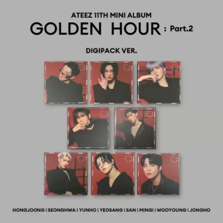 Альбом ATEEZ - Golden Hour : Part.2 (Digipack ver.)