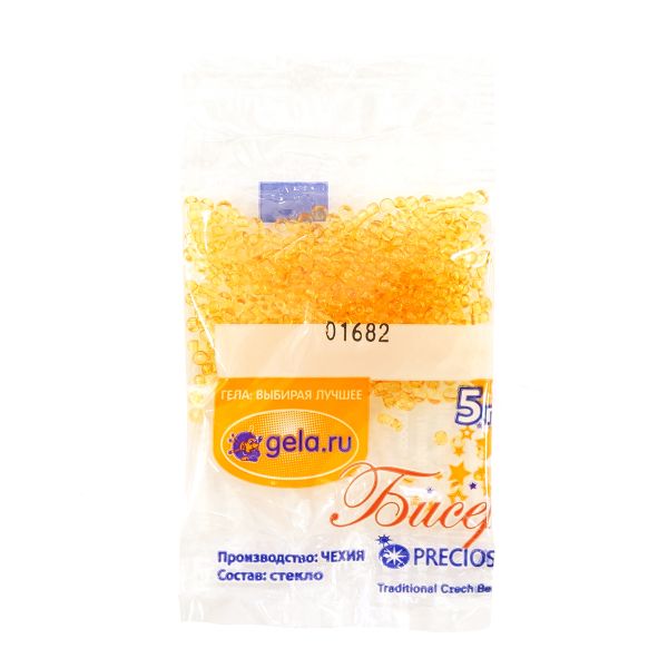 Бисер Preciosa 10/0, 50 г (10 шт по 5 г), цв.01682