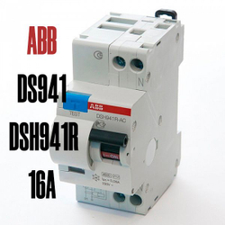 Дифференциальный автомат DS 941/ DSH 941R 20А 30мА тип AC