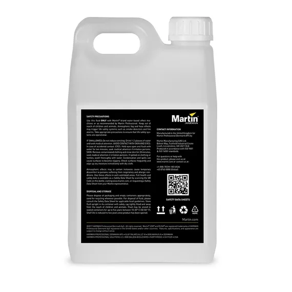 MARTIN JEM Pro-Fog Fluid, Extra Quick Dissipating