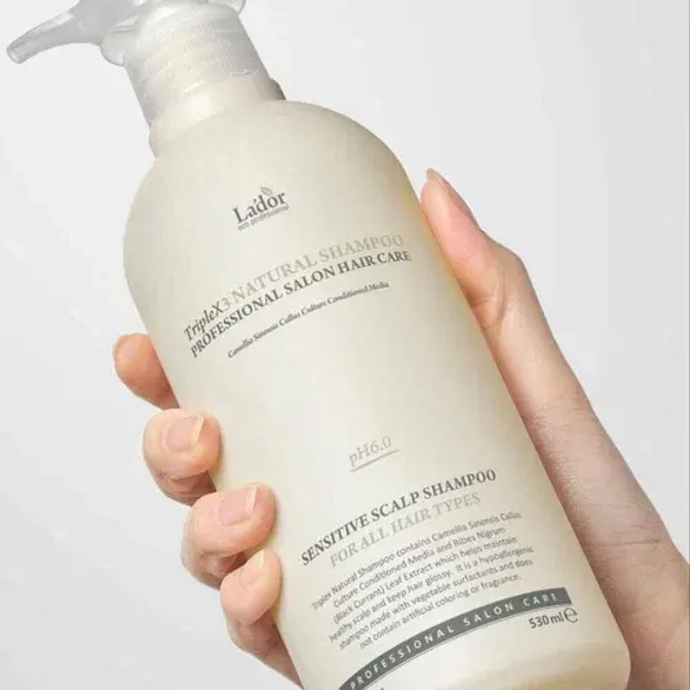 Lador Шампунь с натуральными ингредиентами - HP6.0 Triplex natural shampoo