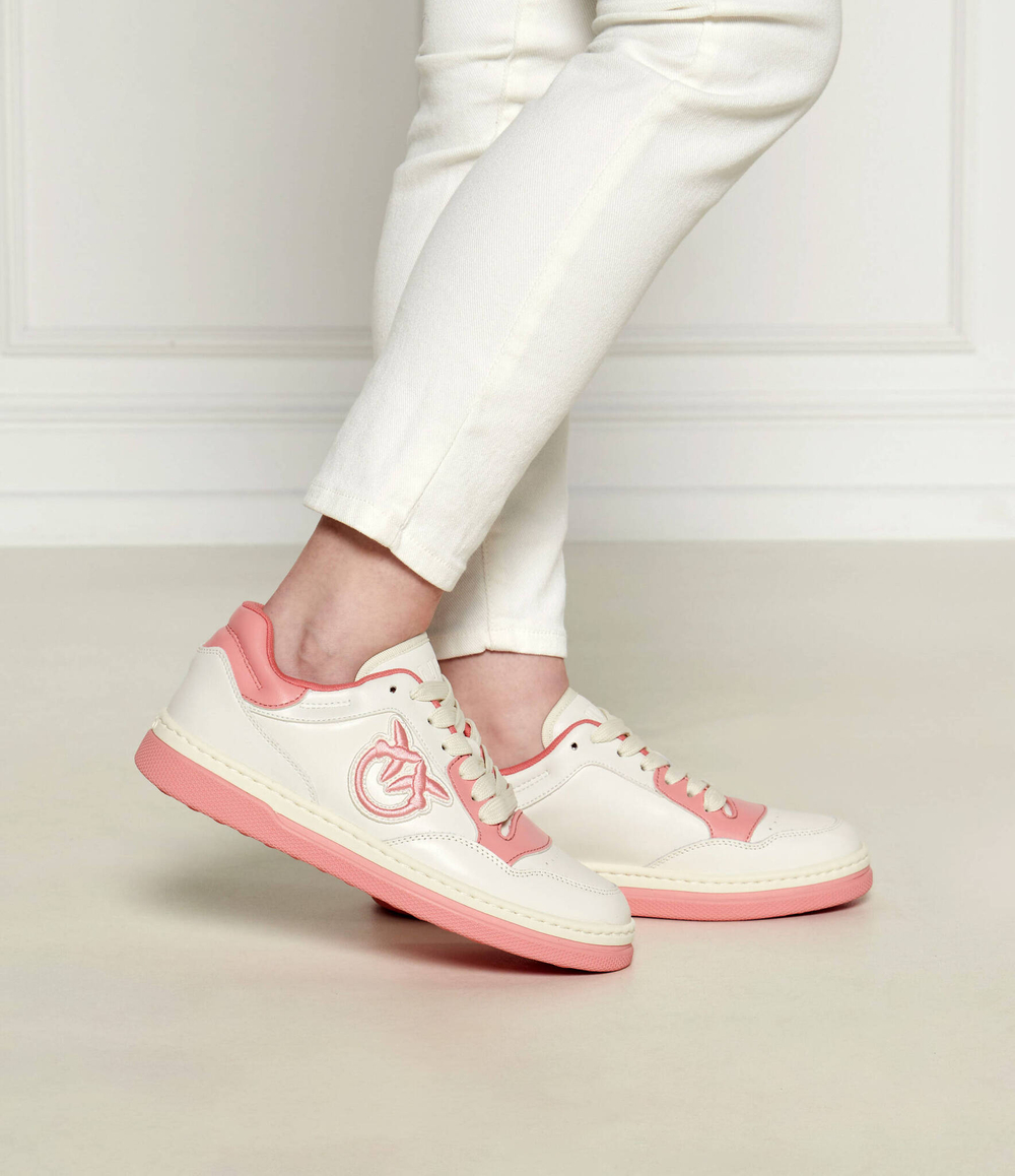 Кожаные кроссовки mandy 01 Pinko - белый(SS0049 P001)
