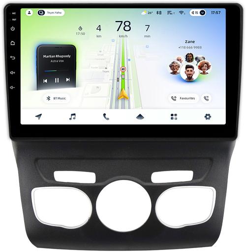 Магнитола для Citroen C4 B7, DS4 2010+ - Teyes CC4L-DTS монитор 10.1" IPS, Android 14, Быстрая, Snapdragon 662, CarPlay, 4G SIM-слот