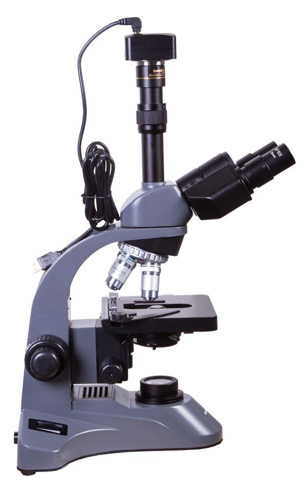 Микроскоп цифровой Levenhuk D740T, 5,1 Мпикс, тринокулярный