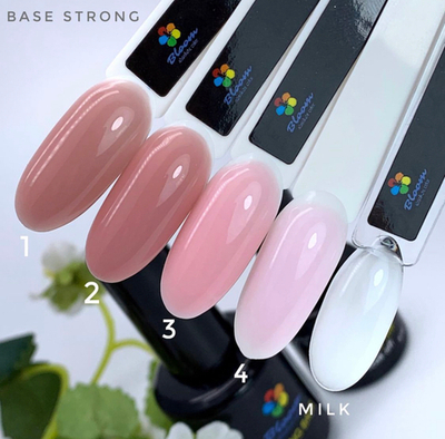 Bloom Strong base 02 - База жесткая нежно-розовая, 15 мл