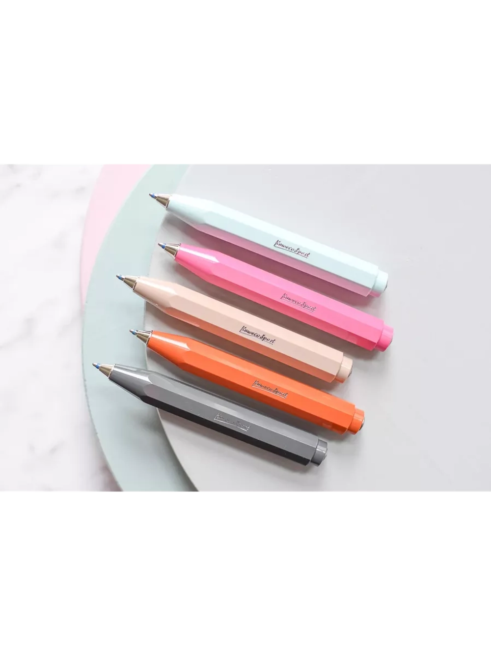 Ручка шариковая KAWECO SKYLINE Sport Macchiato (10001169) 1.0 мм кофейный корпус