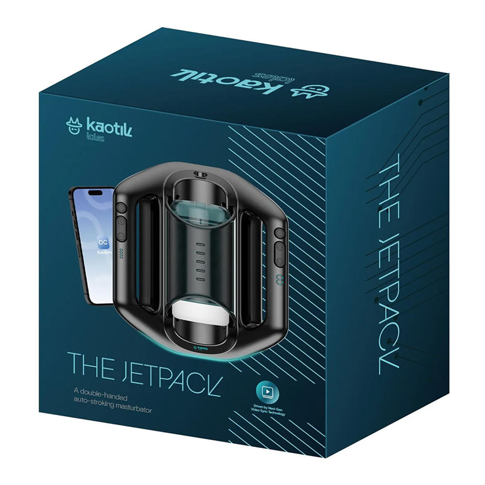 Автоматический интерактивный мастурбатор Kaotik Labs Jetpack App Control Rechargeable Masturbator