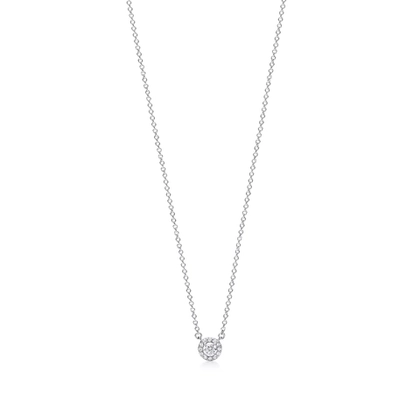 Подвеска из платины с бриллиантами💠 Tiffany - Soleste