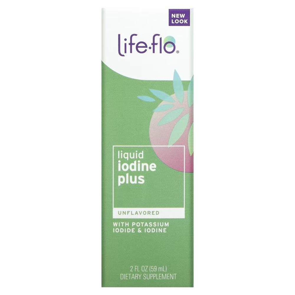 Life-flo, Liquid Iodine Plus, 59 ml | Suyuq yod plyus, 59 ml