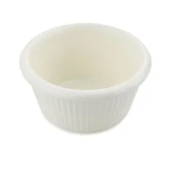 Соусник 80 мл d 7,9 см h4 см круглый пластик белый P.L. Proff Cuisine