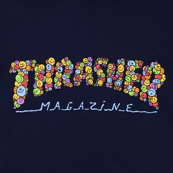 Худи Thrasher Smile By Spanky Hoodie (navy) артикул: - купить в магазине Дайс