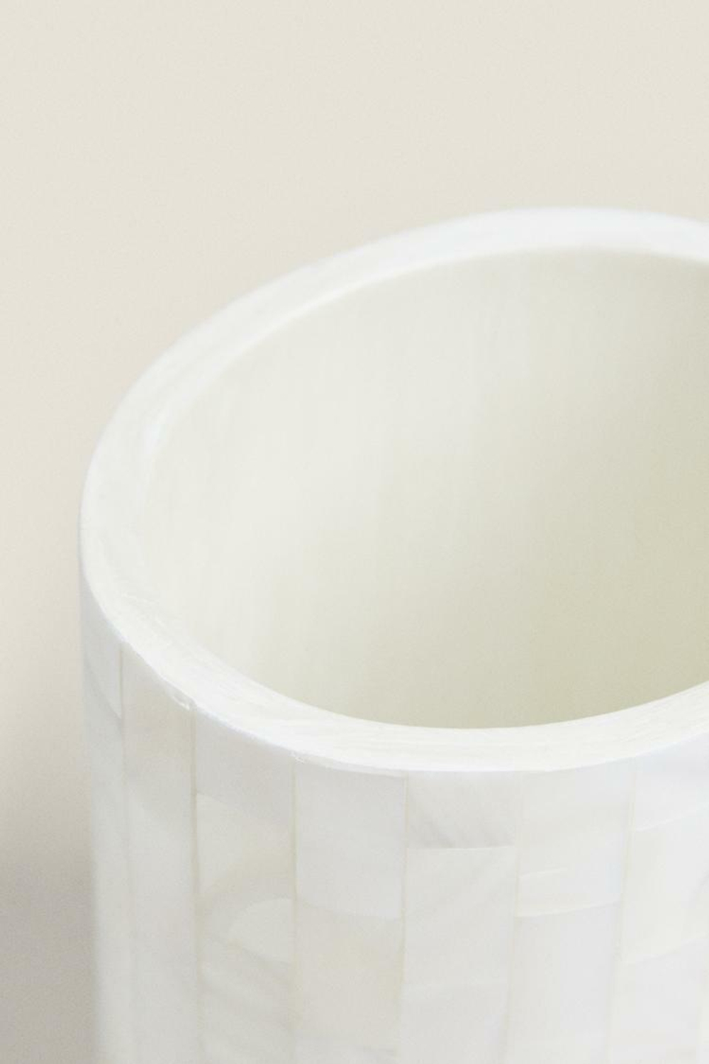 ZARA HOME СТАКАН ДЛЯ ВАННОЙ С ЭФФЕКТОМ ПЕРЛАМУТРА
