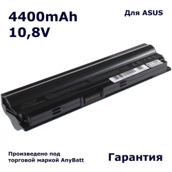 Аккумулятор AnyBatt 4400mAh для ноутбука Asus U24E (A31-U24, A32-U24)