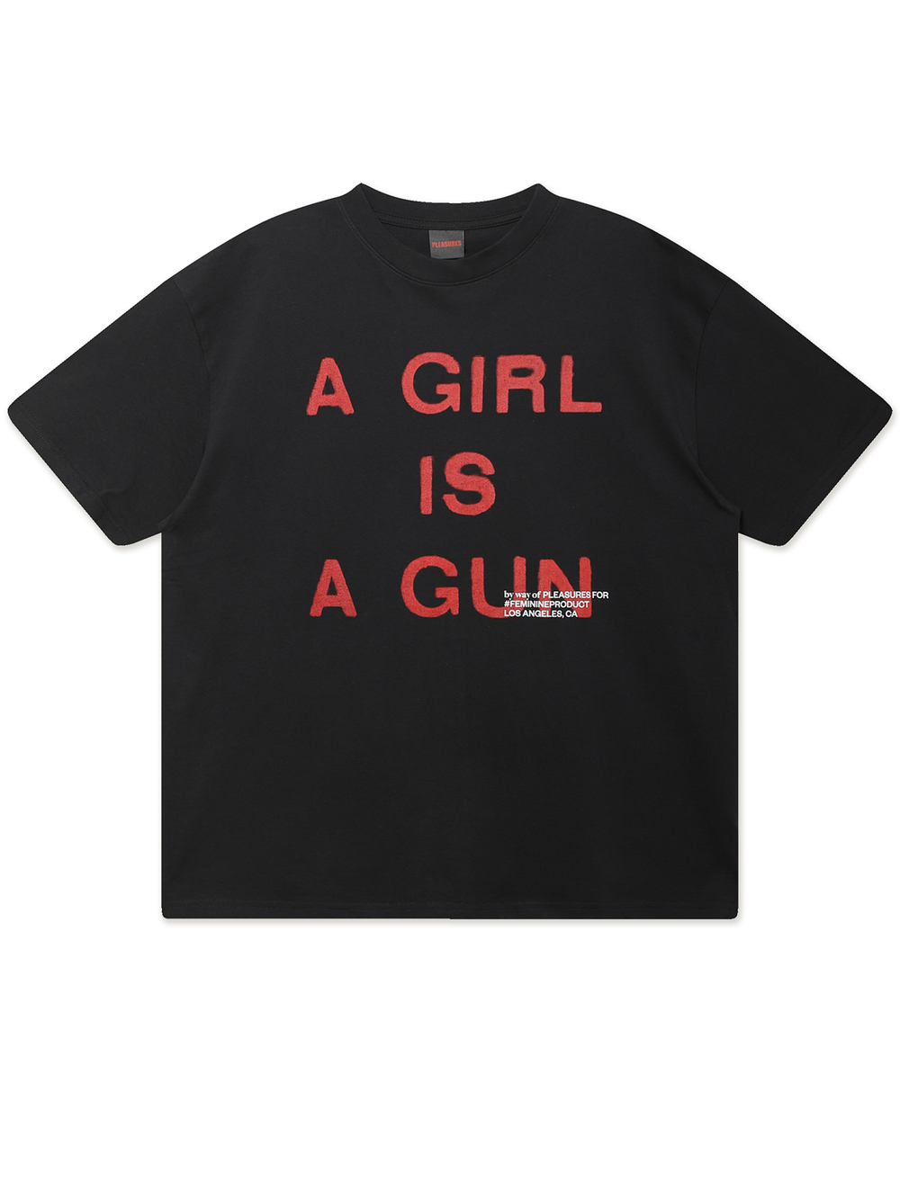 Мужская Футболка Girl Is A Gun