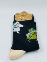 Носки Moomin, черные с персонажем из Муми-троллей, размер 40-45 (из Финляндии)