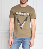футболка ss bsc brushed triangle tee GUESS - хаки(M3RI64 KBDL0)