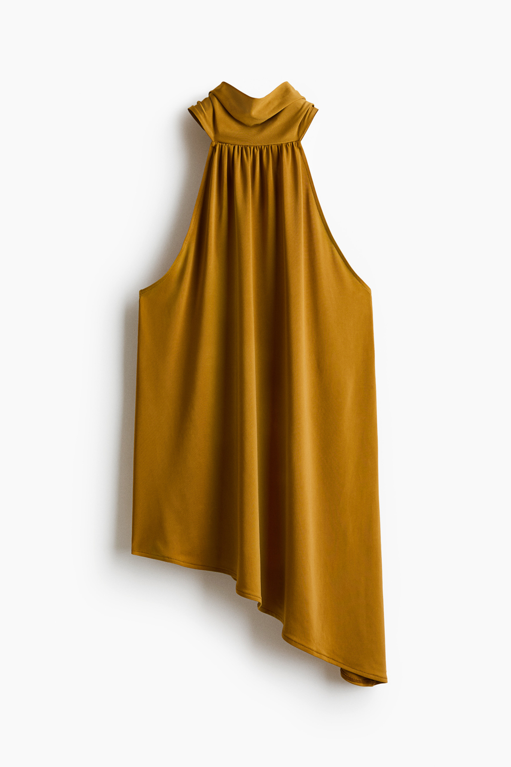 Асимметричный топ-халтер — длинная модель - H&M