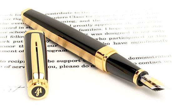 Перьевая ручка Waterman Exception, цвет: Night&Day Gold GT S0636880
