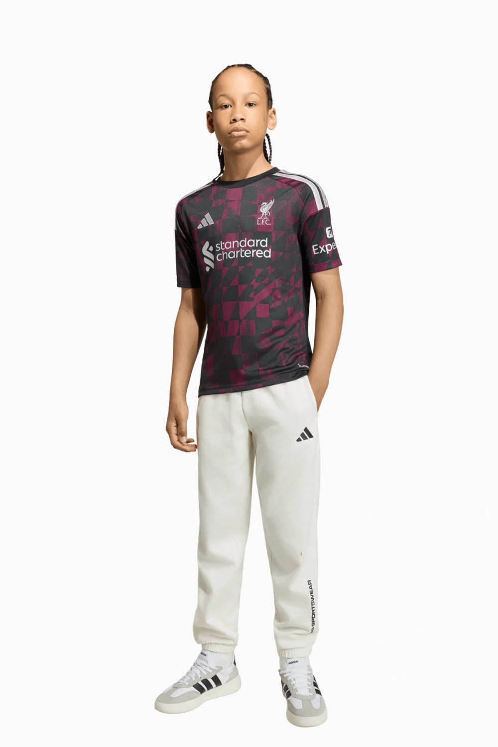 Футболка adidas Liverpool FC 26/27 3rd Junior - черный