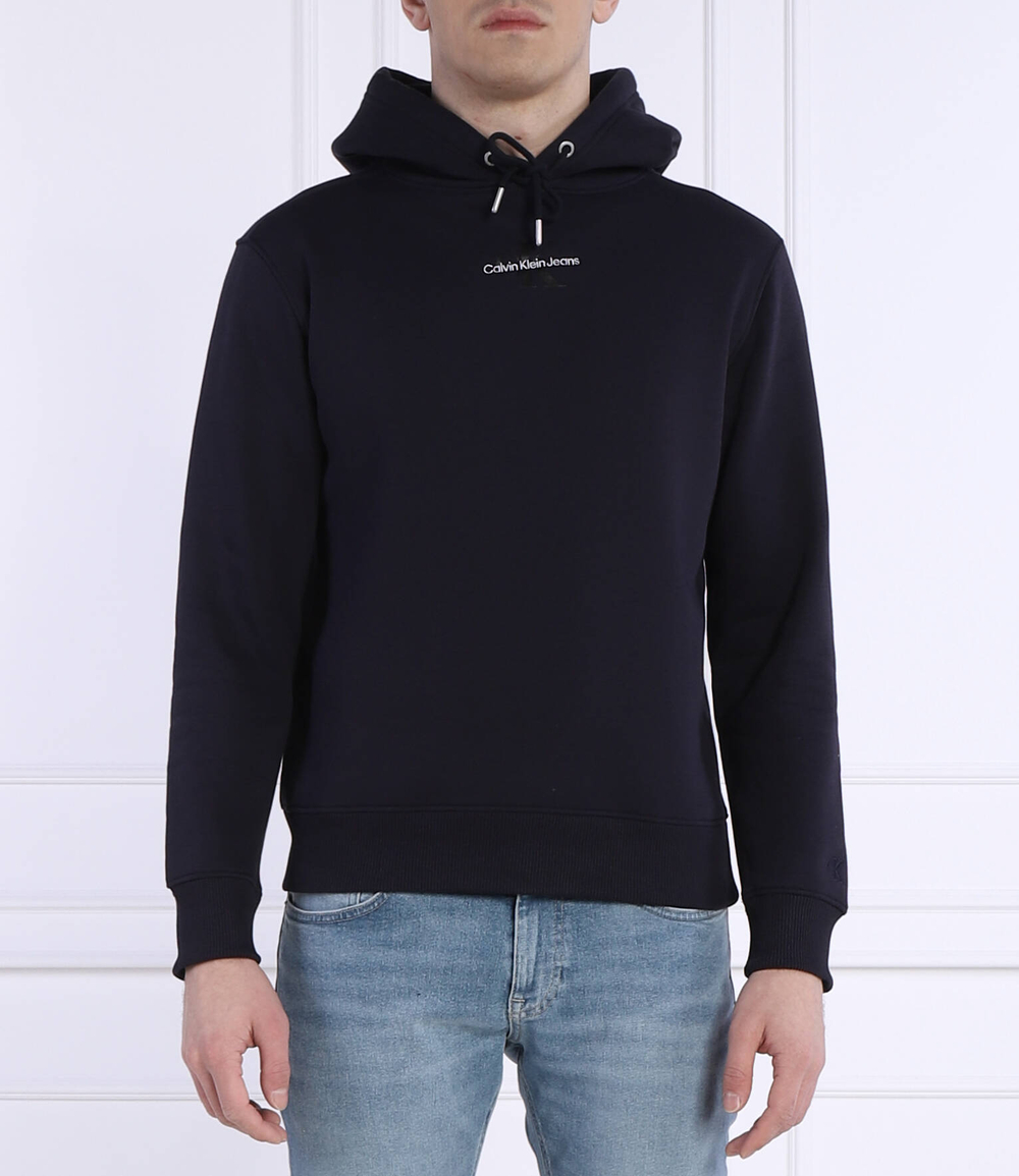 Худи MONOLOGO CALVIN KLEIN JEANS - темно-синий(J30J323749)