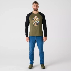 Лонгслив Helikon Lift, Run, Shoot - Olive Green