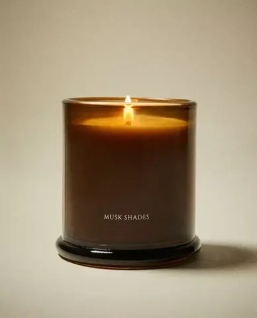 ZARA HOME АРОМАТИЧЕСКАЯ СВЕЧА MUSK SHADES (500 Г)