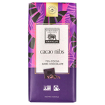 Endangered Species Chocolate, Ядра какао + темный шоколад, 72% какао, 85 г (3 унции)