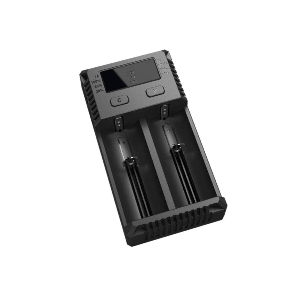 Зарядное устройство для аккумуляторов Nitecore New i2 18650/16340 (2x батареи)