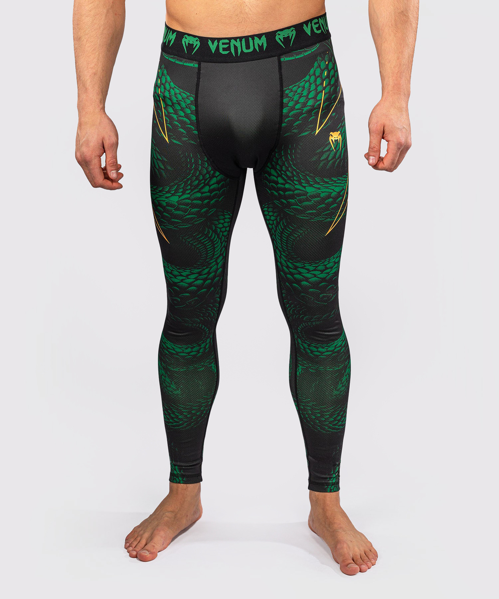 Тайтсы Venum Matupa Black/Green/Gold