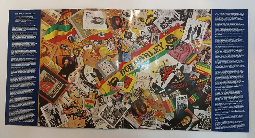 Винтажная виниловая пластинка LP Bob Marley and The Wailers Legend The Best Of Bob Marley And The Wailers (Germany 1987)