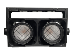 Светодиодный заливающий светильник (LED Par Blinder) 2×300W RGBA + Warm White, IP65