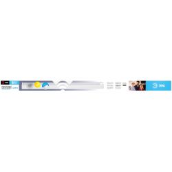 Линейный светодиодный светильник ЭРА LLED-02-08W-4000-MS-W 8Вт 4000K L574мм с датчиком движения | Бытовые светодиодные линейные светильники