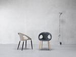 Кресло пластиковое Scab Design Natural Drop, венге, тортора