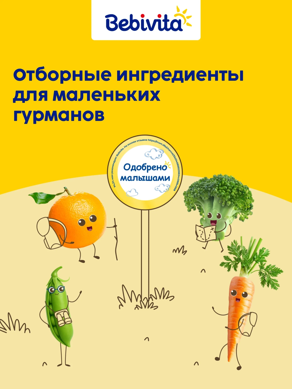 Пюре Bebivita Индейка с 6 мес 100 г
