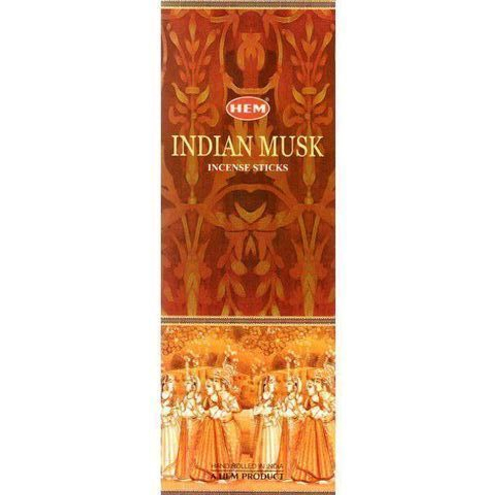 HEM Indian Musk шестигранник Благовоние Индийский Муск