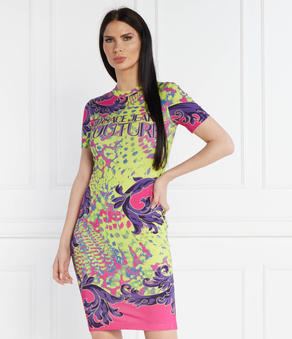 Платье Versace Jeans Couture - разноцветная(76HAO9P9JS329)
