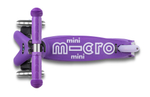 Самокат Mini Micro Deluxe складной LED сиреневый