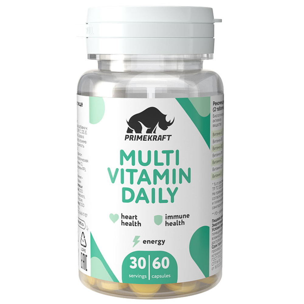Prime Kraft Multivitamin Daily (60 таб.)