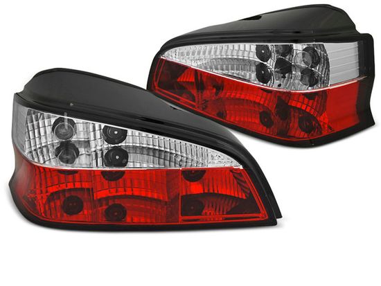Фары передние PEUGEOT 106 96-03 RED WHITE