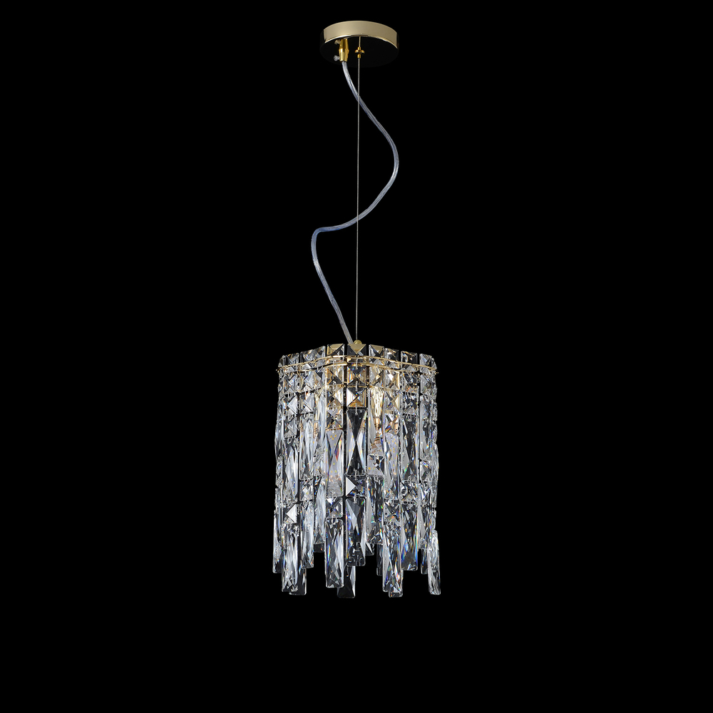 Светильник подвесной Crystal Lux ABRIL SP2 GOLD