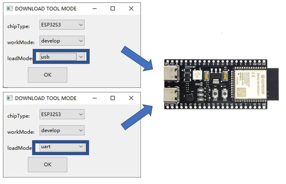 Модуль ESP32 S3/WROOM-1/N16R8