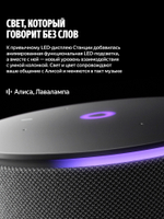 Умная колонка Яндекс Станция Мини 3 Про - серая