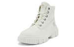 Timberland Greyfield Canvas Boot "White" Women"s