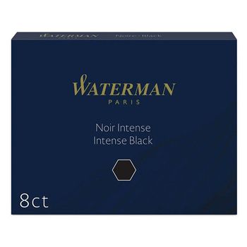 Чернила Waterman в картридже Standard Black (8шт) (S0110850)