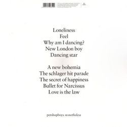 Виниловая пластинка Pet Shop Boys Nonetheless