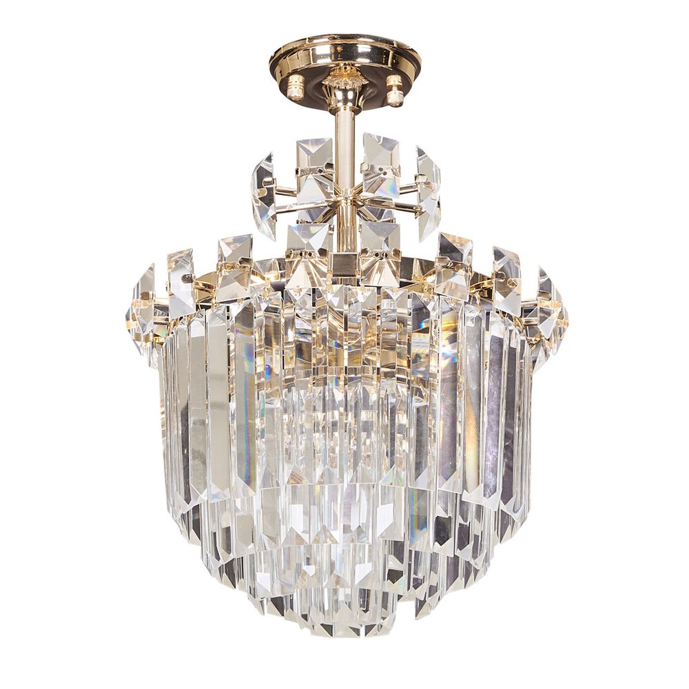 Потолочный светильник 7210 L3+3 light gold